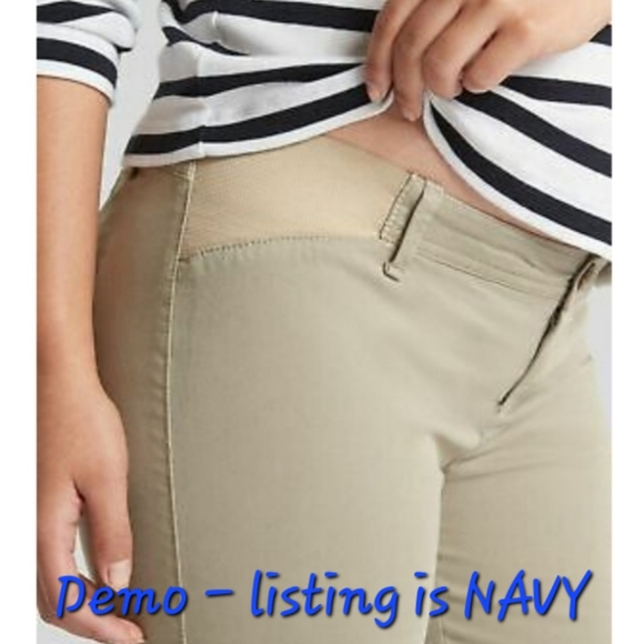 👀50% OFF👀👖NWT‼️ GAP brand Maternity "Best Girlfriend" Pants - Picture 5 of 12